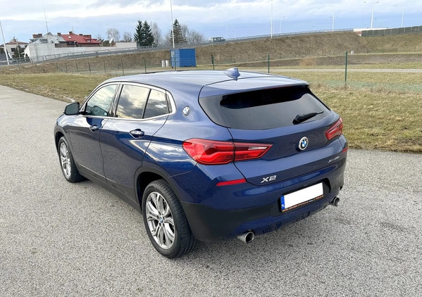 BMW X2 cena 94999 przebieg: 52000, rok produkcji 2018 z Sompolno małe 46